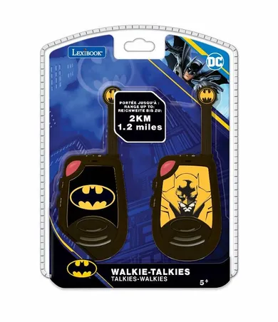 Lexibook, Batman, walkie-talkie z funkcją alfabetu Morse'a, 2 km