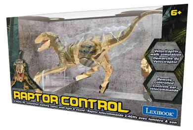 Lexibook, Dinozaur, zdalnie sterowany z realistycznymi efektami dźwiękowymi