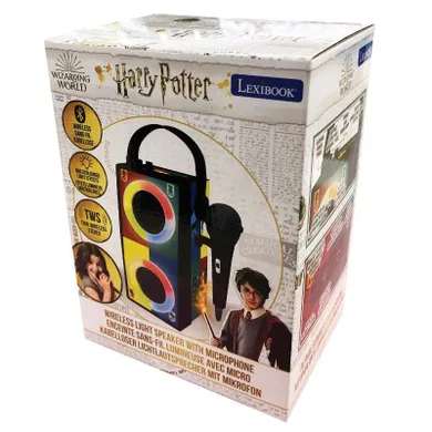 Lexibook, Harry Potter, przenośny głośnik Bluetooth ze światłami i mikrofonem