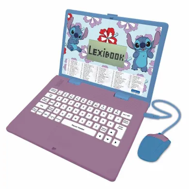 Lexibook, Lilo i Stitch, laptop edukacyjny dwujęzyczny