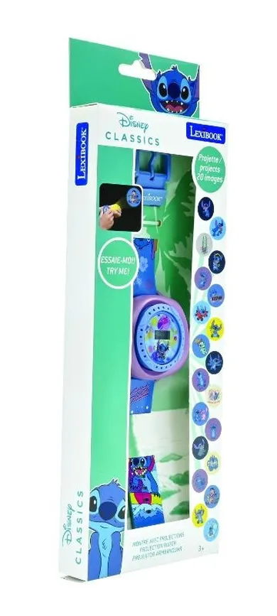 Lexibook, Lilo i Stitch, zegarek cyfrowy z projektorem