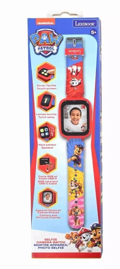 Lexibook, Psi Patrol, zegarek, cyfrowy, smartwatch