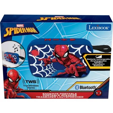 Lexibook, Spider-Man, przenośny głośnik bluetooth z radiem