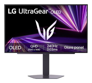 LG, monitor, OLED GX7 27”, 27GX704A-B QHD UltraGear, 240Hz
