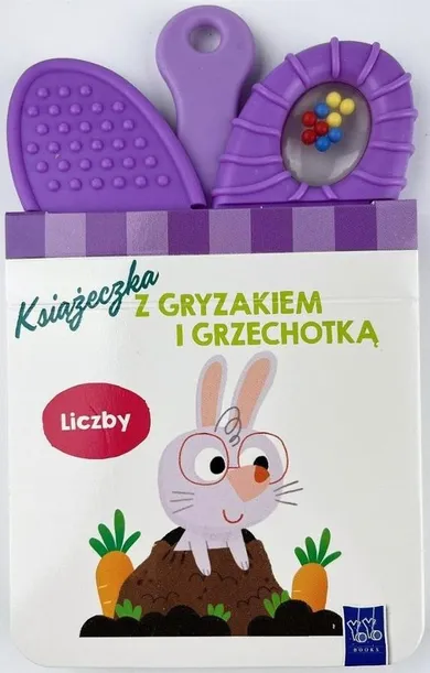 Liczby. Książeczki z gryzakiem i grzechotką