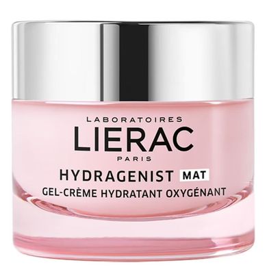 Lierac, Hydragenist Mat, nawilżający żel-krem do twarzy, 50 ml