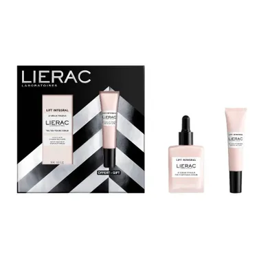 Lierac, Lift Integral, zestaw: serum napinające, 30 ml + liftingujący krem pod oczy, 15 ml