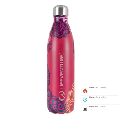 Lifeventure, butelka termiczna, Mandala, 750 ml