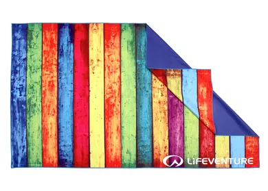 Lifeventure, Striped Planks, ręcznik szybkoschnący, 150-90 cm