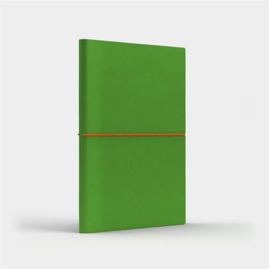 Like U, Fun M, notatnik A5, linia, jasnozielony/pomarańczowy, 1 szt.