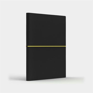 Like U, Fun S, notatnik B6, linia, czarny/cytrynowy, 1 szt.