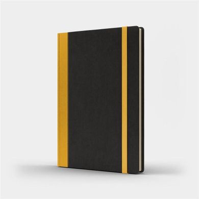 Like U, Pro M+, notatnik A5, kropki, czarny/żółty, 1 szt.