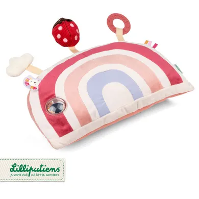 Lilliputiens, Jednorożec Lena, poduszka aktywizująca, zabawka sensoryczna, 3m+