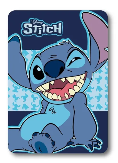 Lilo & Stitch, koc polarowy, różowy, 100-140 cm