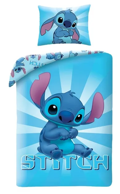 Lilo i Stitch, 2-częściowy komplet pościeli bawełnianej, 140-200 cm