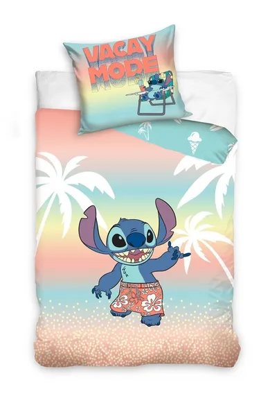 Lilo i Stitch, 2-częściowy komplet pościeli bawełnianej, 140-200 cm