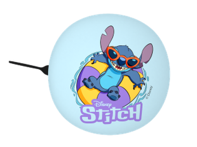 Lilo i Stitch, dzwonek do roweru, retro, 6 cm