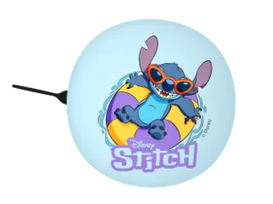 Lilo i Stitch, dzwonek do roweru, retro, 6 cm