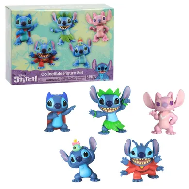 Lilo i Stitch, figurki kolekcjonerskie, 5 szt.