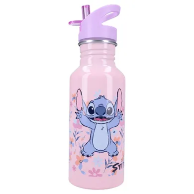 Lilo i Stitch, Keep it Cool, bidon ze słomką, fioletowy, 500 ml