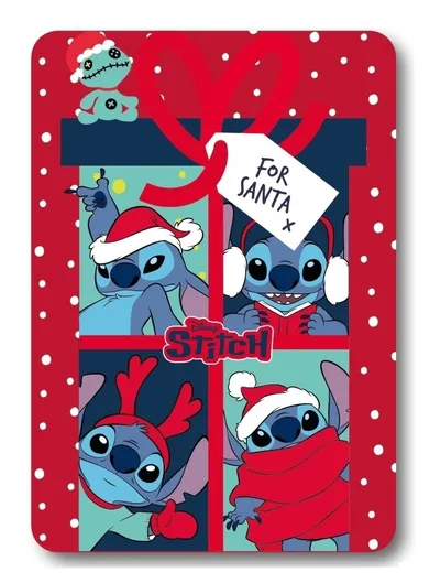 Lilo i Stitch, koc polarowy, 100-140 cm