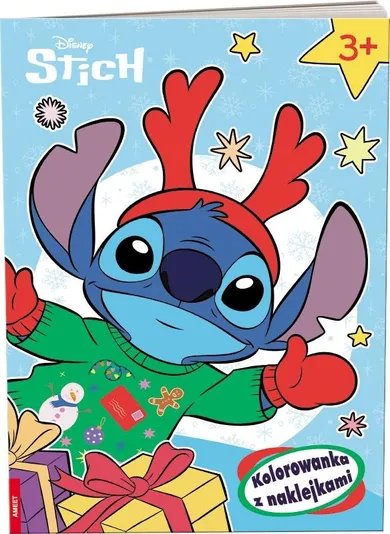 Lilo i Stitch. Kolorowanka z naklejkami