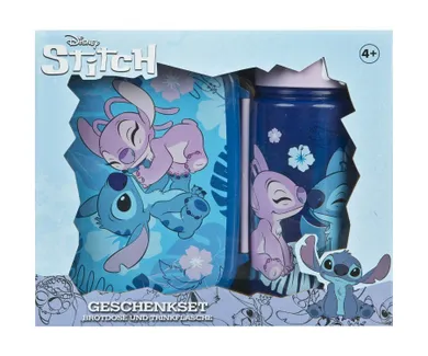 Lilo i Stitch, lunchbox + bidon, zestaw, 500 ml