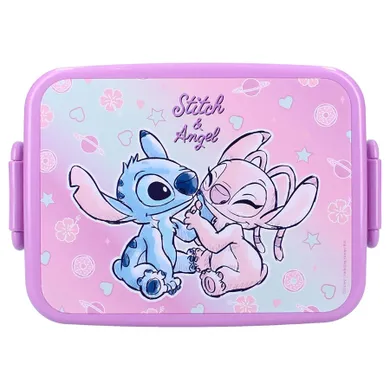 Lilo i Stitch, lunchbox, różowo-niebieski