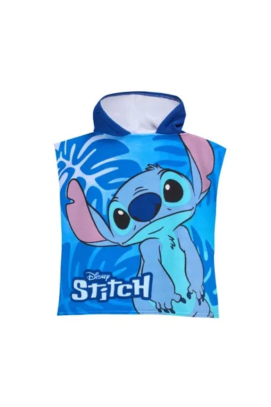 Lilo i Stitch, okrycie kąpielowe, ponczo, niebieski, 50-100 cm