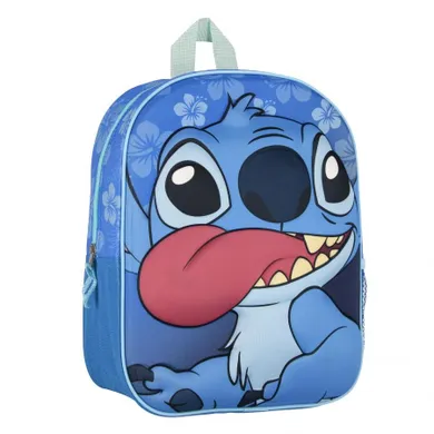 Lilo i Stitch, plecak dla przedszkolaka 3D, niebieski