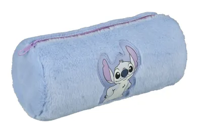 Lilo i Stitch, pluszowy piórnik tuba, niebieski