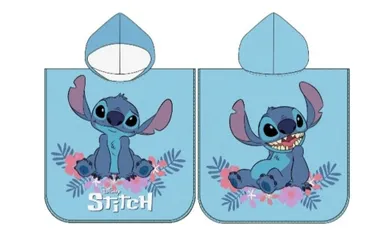 Lilo i Stitch, poncho, ręcznik z kapturem, 55-110 cm
