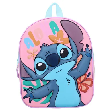 Lilo i Stitch, Simply Special, plecak dla przedszkolaka 3D, różowy
