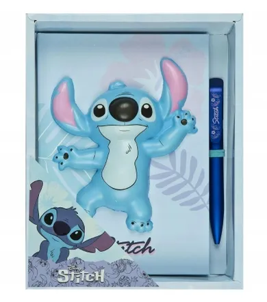 Lilo i Stitch, Squishy Stitch, notatnik z długopisem
