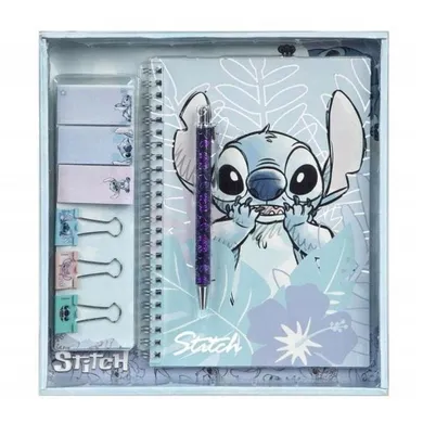 Lilo i Stitch, zestaw piśmienniczy, przybory szkolne, 8 elementów