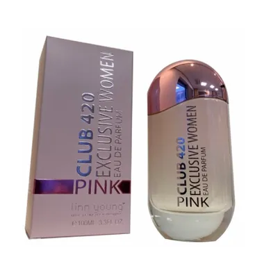 Linn Young, Club 420 Pink Exclusive Women, woda perfumowana, spray, 100 ml