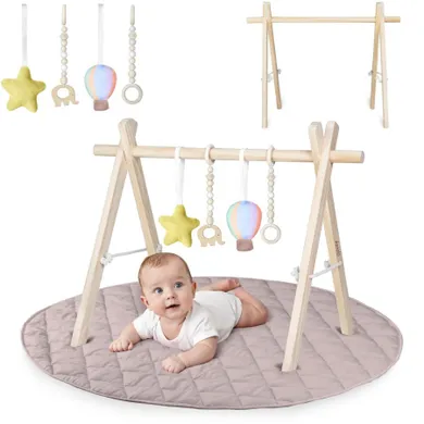 Lionelo, Anis, zestaw: pałąk i mata edukacyjna