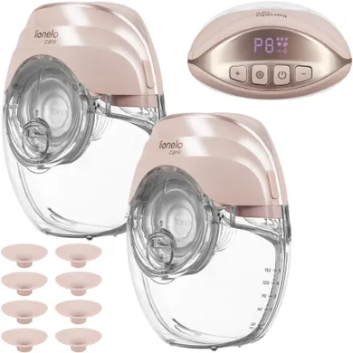 Lionelo, Fidi Free Slim duo, zestaw laktatorów, Hands-Free