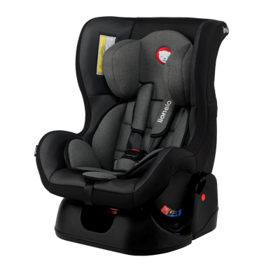 Lionelo, Liam, fotelik samochodowy, 0-18 kg, Carbon Grey