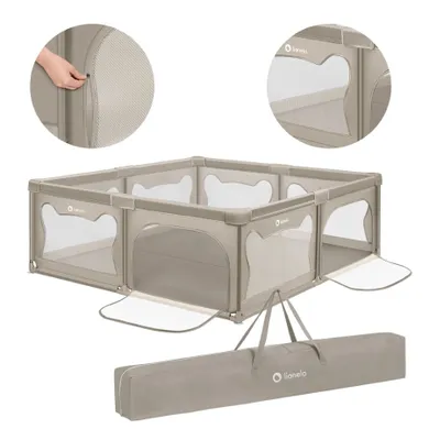 Lionelo, Willow XL, kojec, beige sand