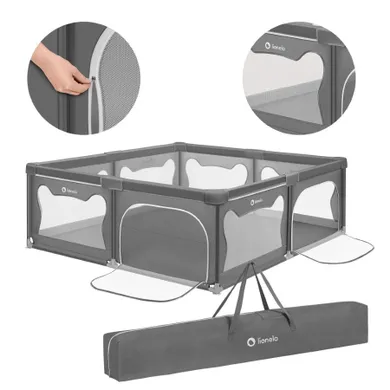 Lionelo, Willow XL, kojec, grey concrete