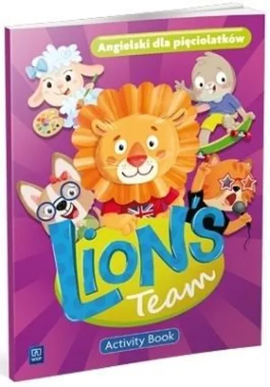 Lion's Team. Język Angielski. 5-latek. Activity book