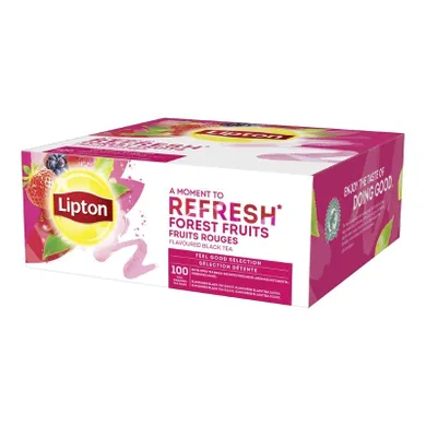 Lipton, Forest Fruits, herbata, 100 kopert