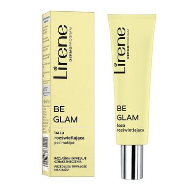 Lirene, Be Glam, baza rozświetlająca pod makijaż, 30 ml