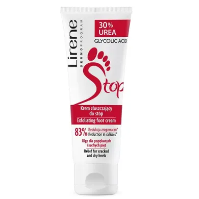 Lirene, krem złuszczający do stóp, 75 ml