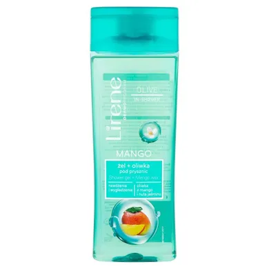 Lirene, żel + oliwka pod prysznic, Mango, 250 ml