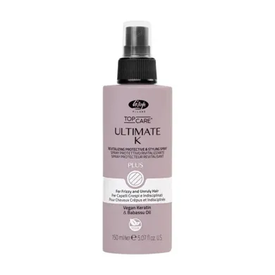 Lisap, Top Care Ultimate K, nawilżający spray termoochronny, 150 ml