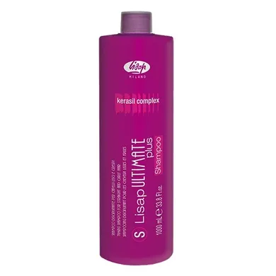 Lisap, Ultimate, szampon do włosów po prostowaniu i kręconych, 1000 ml
