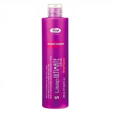 Lisap, Ultimate, szampon do włosów po prostowaniu i kręconych, 250 ml