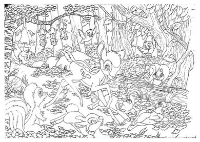 Lisciani, Bambi, puzzle dwustronne Plus, 60 elementów